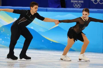 Jelizaveta Žuková a Martin Bidař