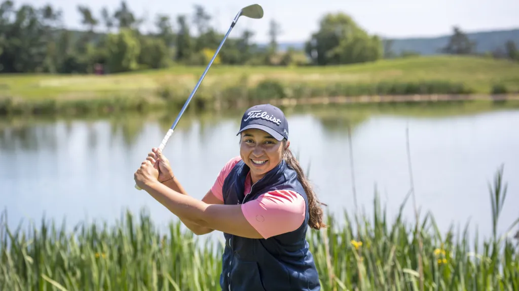 Golfistka Kristýna Napoleaová