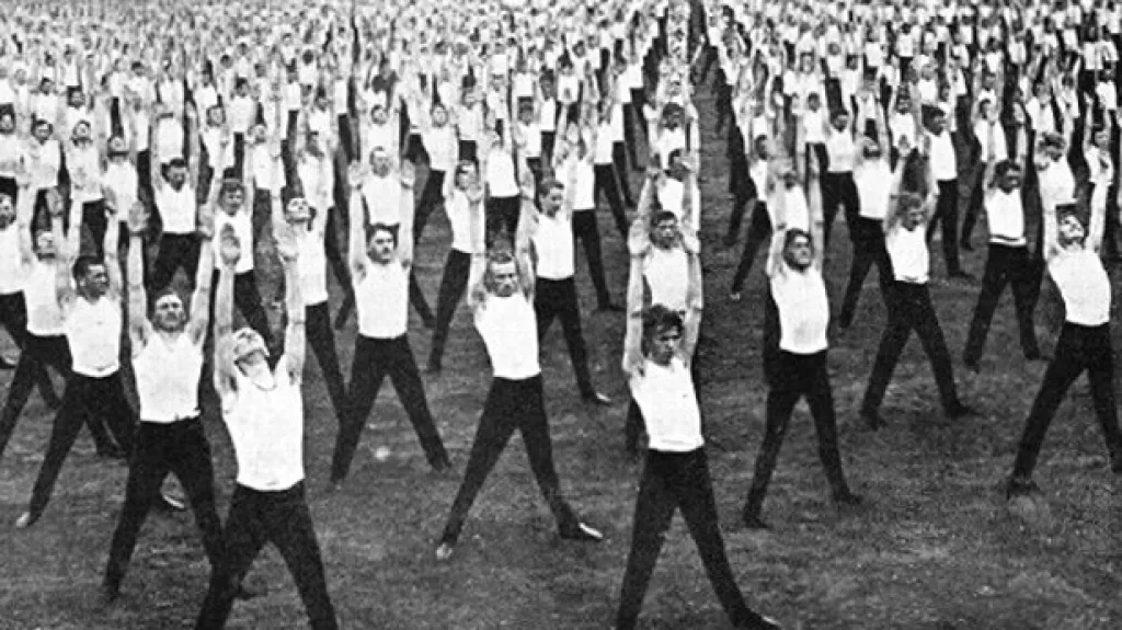 Sokolský slet v Brně v roce 1914