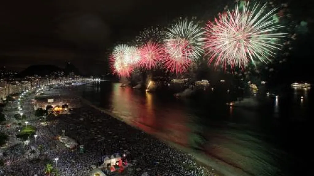 Brazílie předstravila během oslav Silvestra logo letních olympijských her 2016
