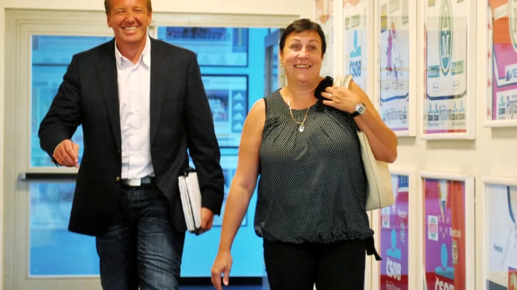 Roman Šmidberský a Štěpánka Fraňková