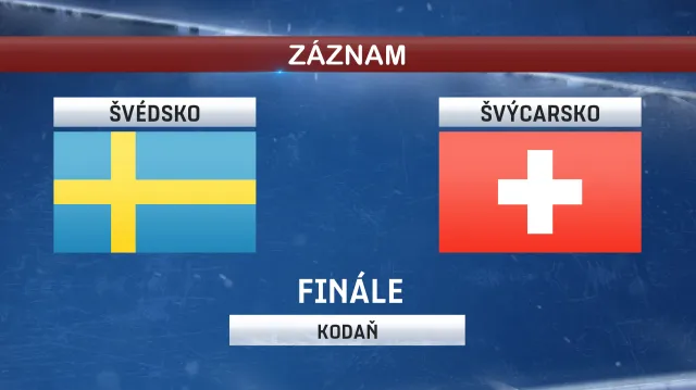 Záznam utkání Švédsko - Švýcarsko