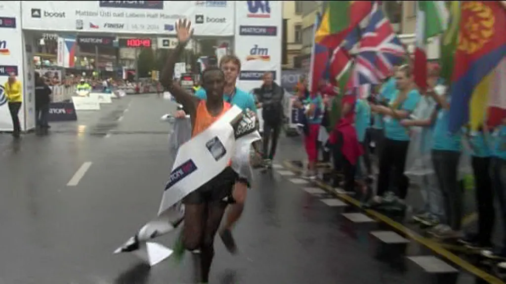 Ústecký půlmaraton ovládli afričtí favorité