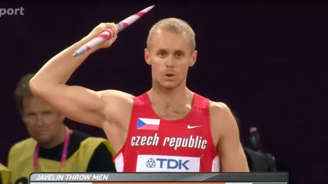 Osobní rekord oštěpaře Vadlejcha