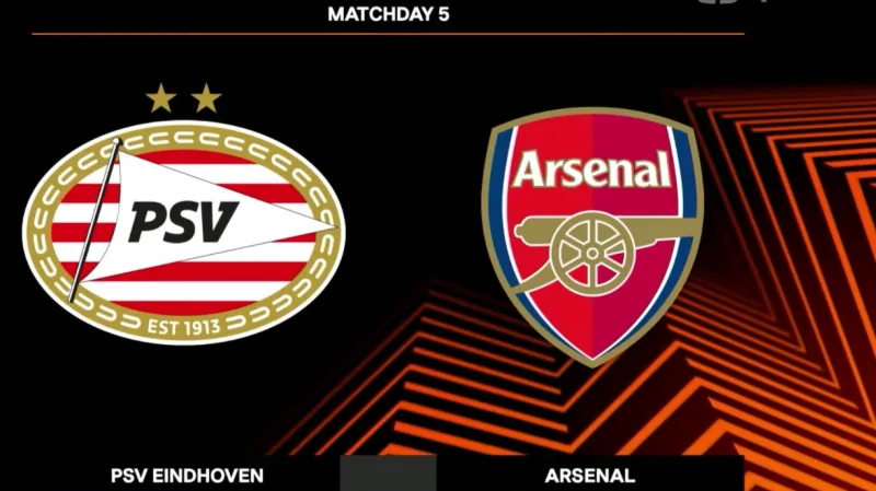 Sestřih utkání Eindhoven - Arsenal