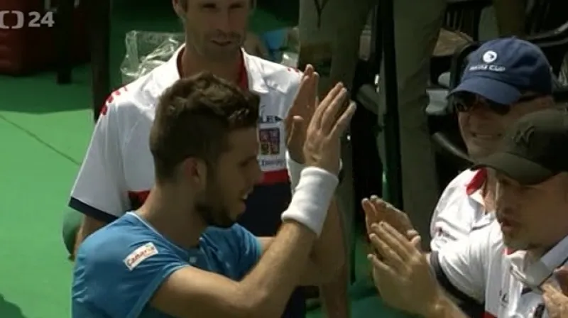 Veselý vybojoval rozhodující třetí bod proti Bhambrimu