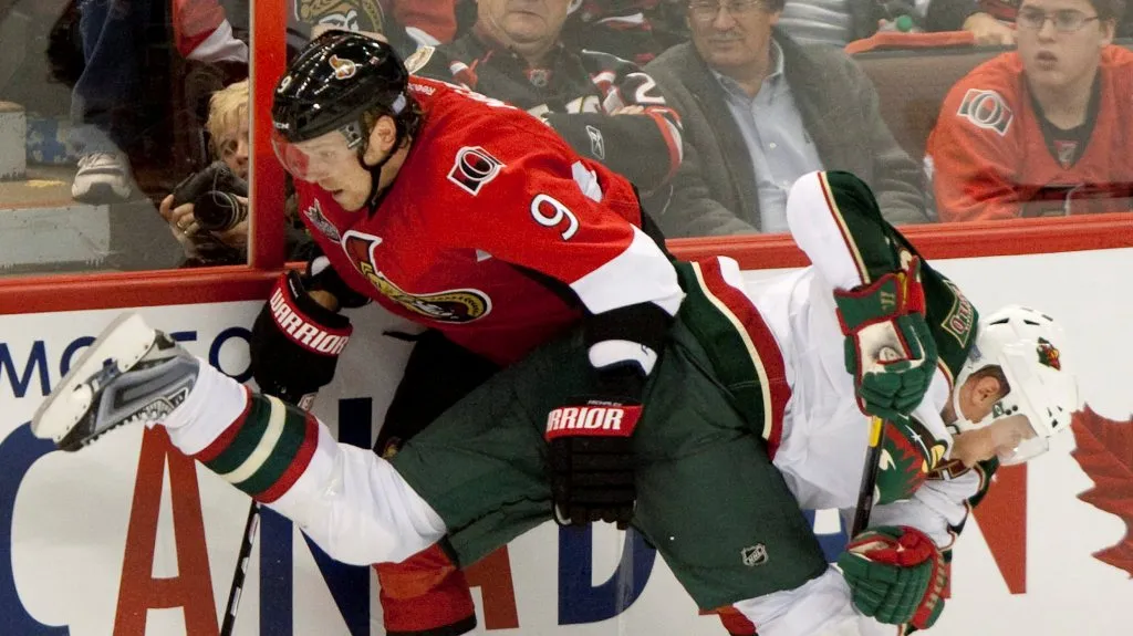 Milan Michálek a Mikko Koivu