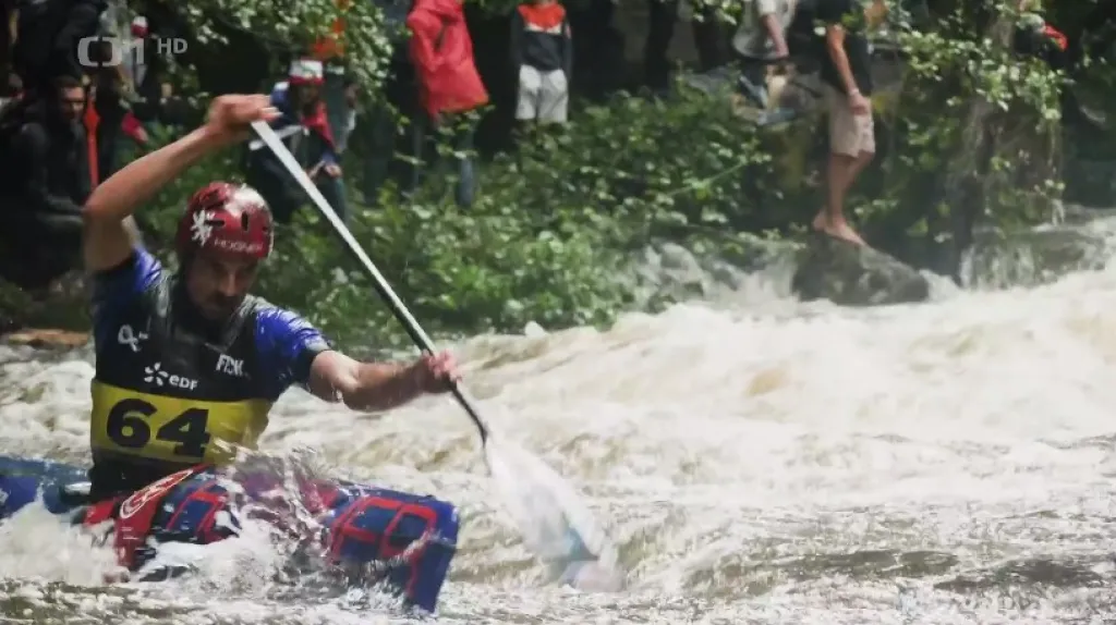 Rolenc je opět mistrem světa ve sjezdu na divoké vodě