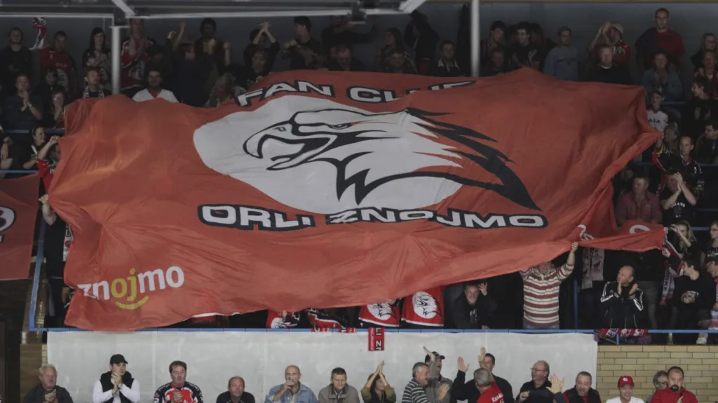 Fanoušci hokejového Znojma