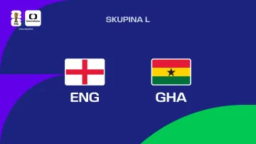 Záznam utkání Anglie – Ghana