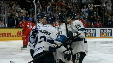 Gól v utkání Finsko – Česko: Ruotsalainen – 1:0 (2. min.)