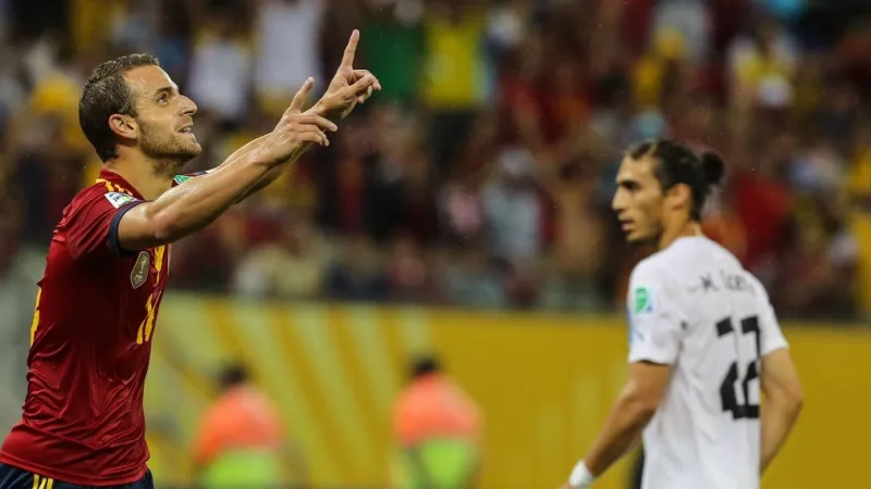 Sestřih utkání Španělsko - Uruguay