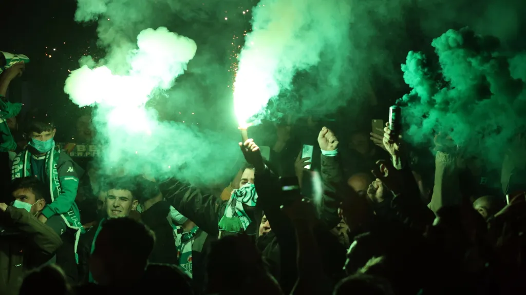 Fanoušci Betisu Sevilla