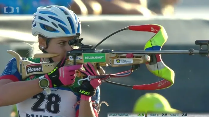 Charvátová má titul mistryně světa ve sprintu v letním biatlonu