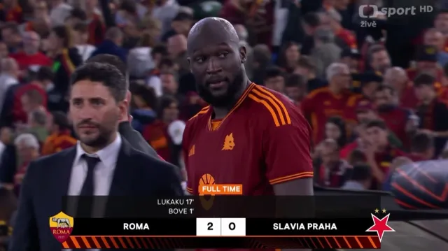 Sestřih utkání AS Řím – Slavia