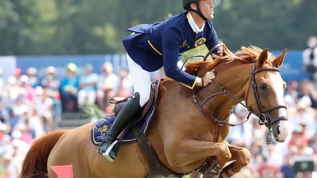 Belgický jezdec Prague Lions Niels Bruynseels