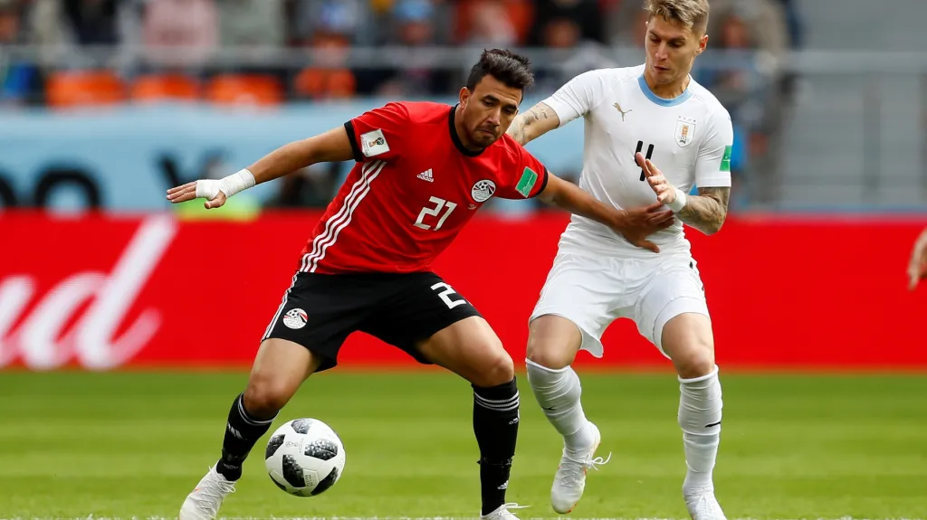 Trézéguet v dresu Egypta