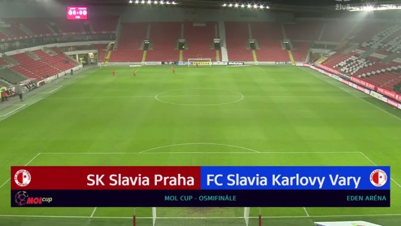Sestřih a ohlasy pohárového utkání Slavia - Karlovy Vary
