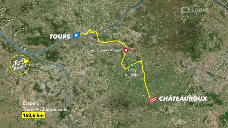 Představení 6. etapy Tour de France