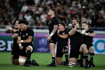 Ragbisté Nového Zélandu dělají haku na MS