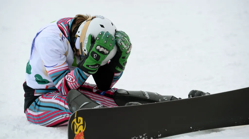 Ester Ledecká po vítězství na mistrovství světa