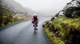 Cyklistický ultramaratonec Svatopluk Božák během závodu Kolem Irska