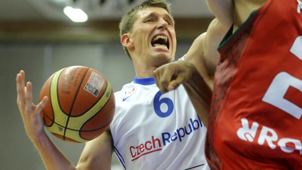 Pavel Pumprla v utkání proti Portugalsku