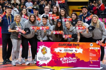 České basketbalistky slaví postup na MS