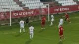 Gól v utkání Dánsko 21 – Česko 21: Kristensen – 4:0 (61. min.)