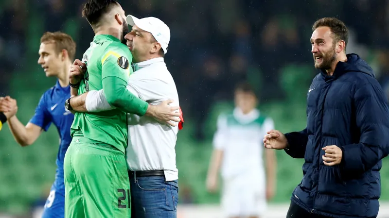 Radost Tomáše Koubka a Jindřicha Trpišovského