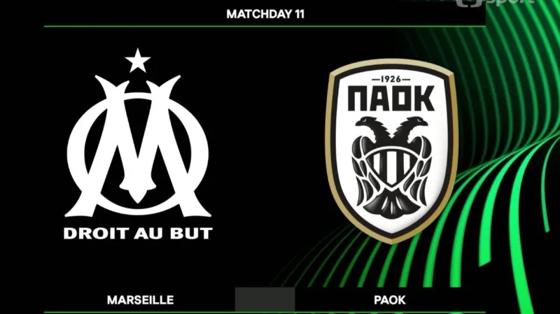 Sestřih čtvrtfinále Marseille - PAOK Soluň