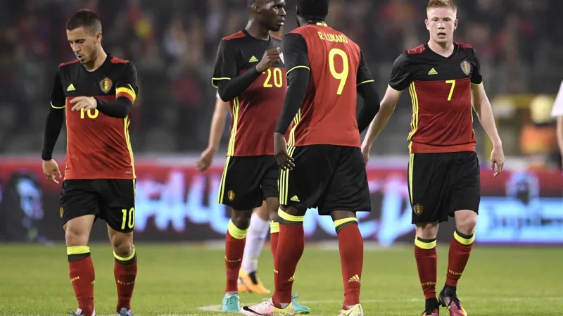 Fotbalisté Belgie