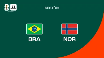 Sestřih utkání Brazílie – Norsko