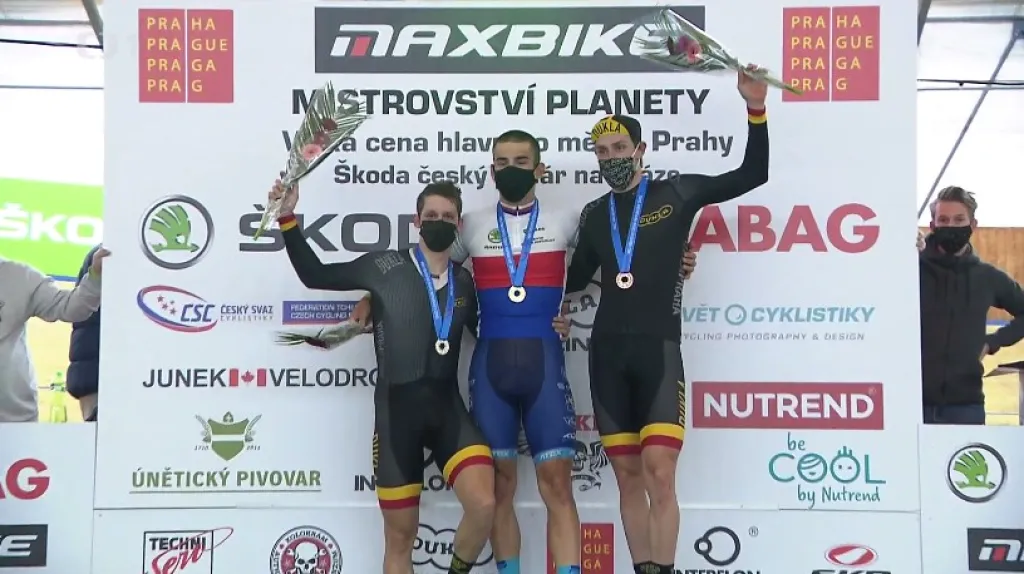 Babor na šampionátu dráhařů přidal další titul