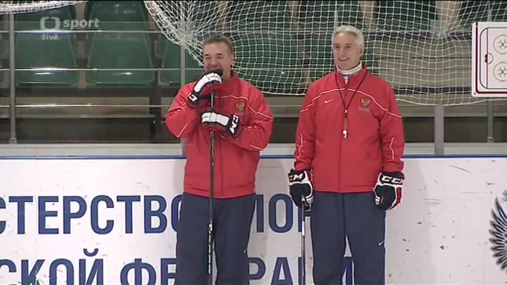 Reportáž Miroslava Karase z přípravy ruské reprezentace