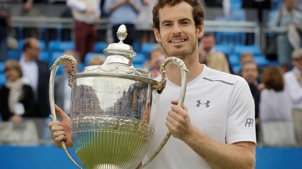 Andy Murray slaví pátý titul v Queen's Clubu