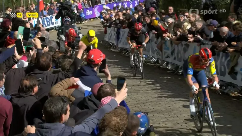 Rozhodující útok Madse Pedersena na Kemmelbergu