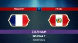 Záznam utkání Francie - Peru