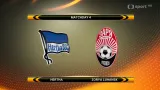 Sestřih utkání Hertha Berlín - Zorja Luhansk