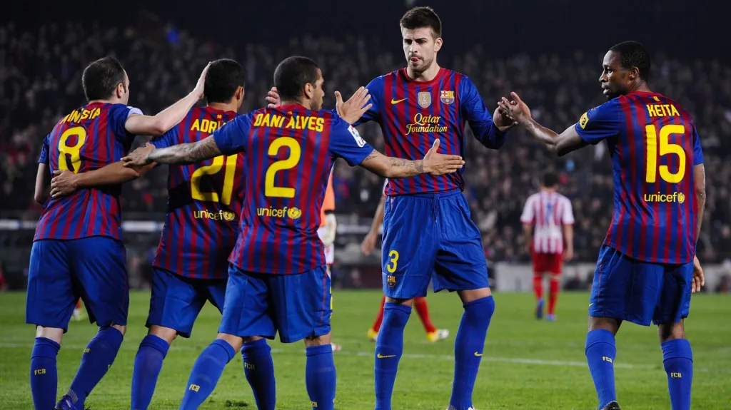 Fotbalisté Barcelony