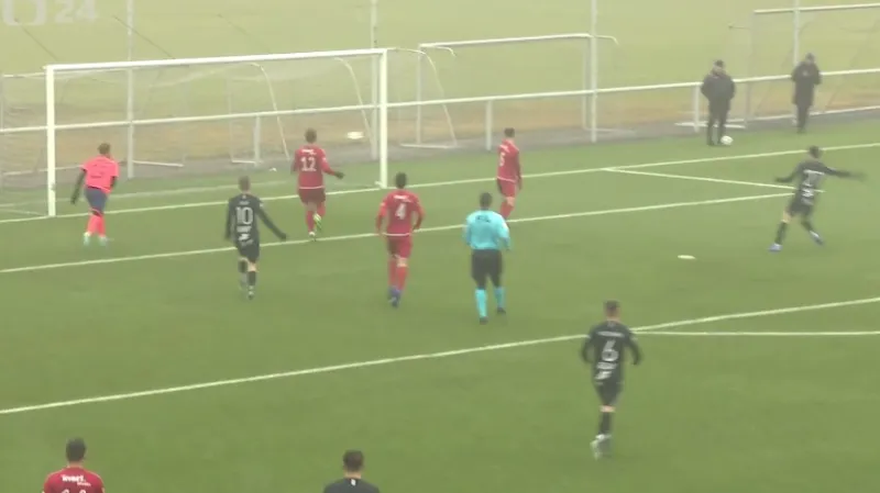 Fotbalisté Slovácka a Hradce Králové v přípravě nadělovali