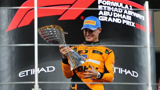 Závěrečnou GP sezony formule 1 vyhrál Norris