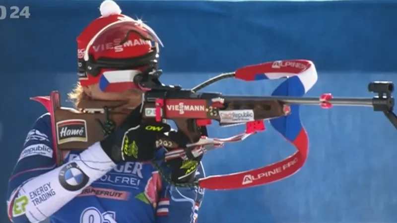 Vítková byla v Anterselvě potřetí v lednu třetí