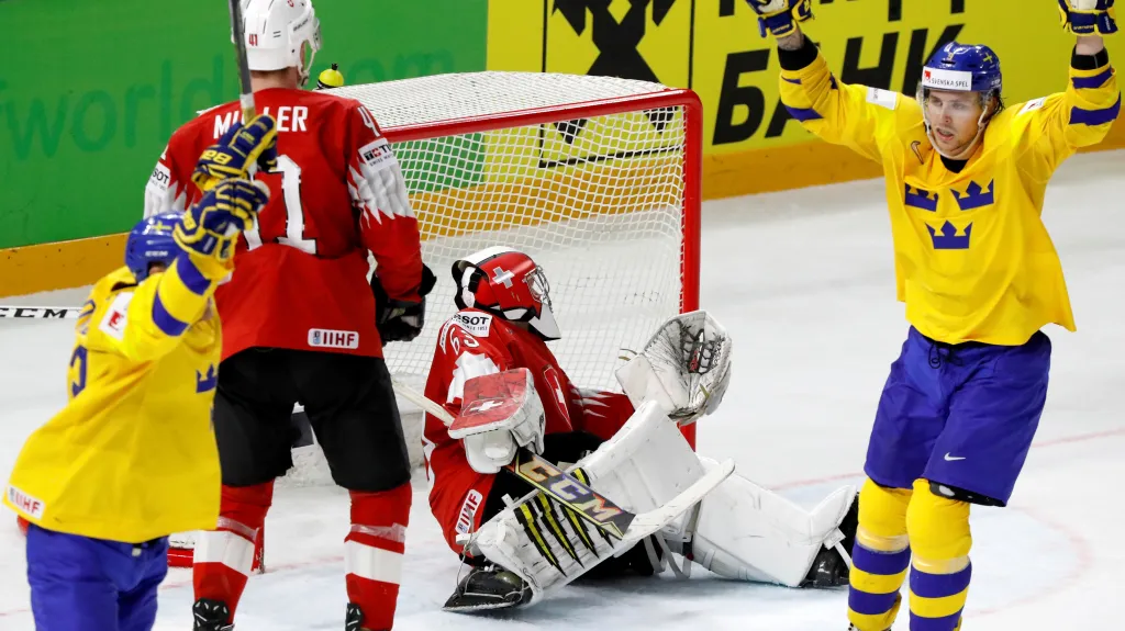 Utkání Švýcarsko - Švédsko