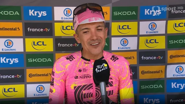 Carapaz: Přetěžká etapa. Je to triumf pro všechny Jihoameričany