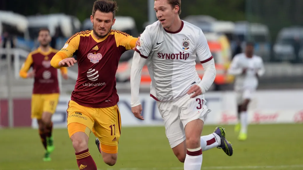 Utkání Dukla - Sparta