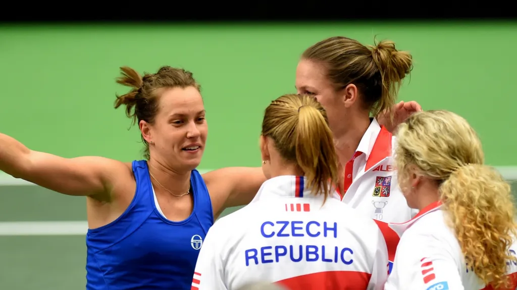 Radost českých tenistek