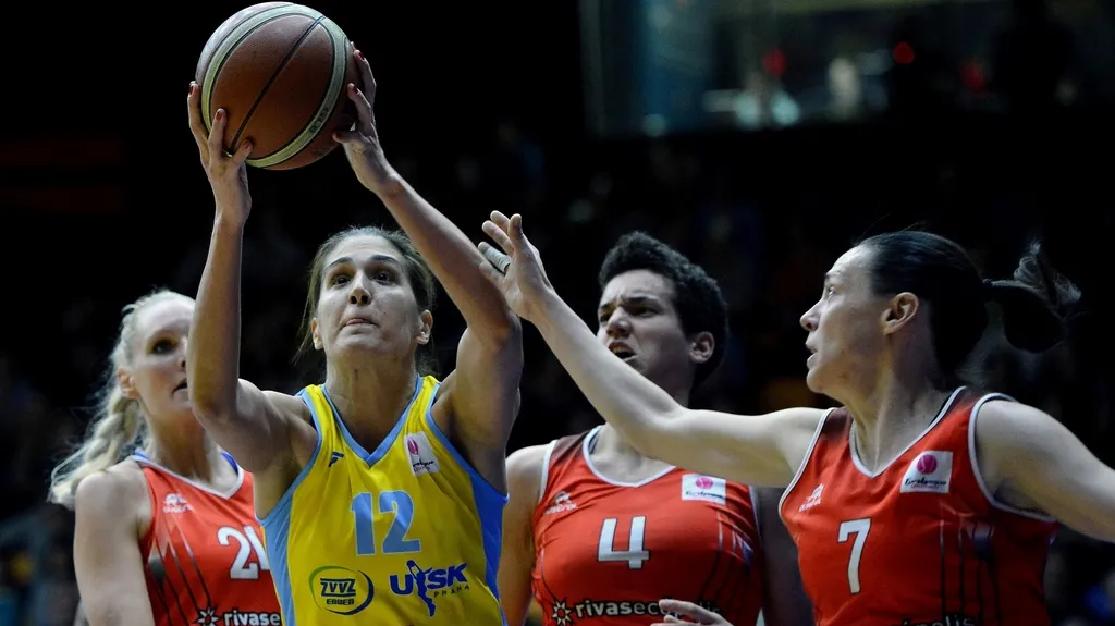 Zápas ZVVZ USK Praha - Rivas Madrid