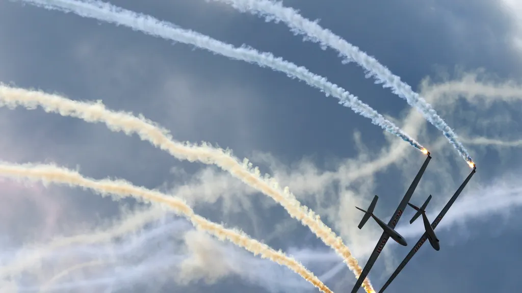 Letecká show s kluzáky