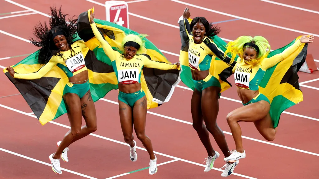 Radost jamajských sprinterek